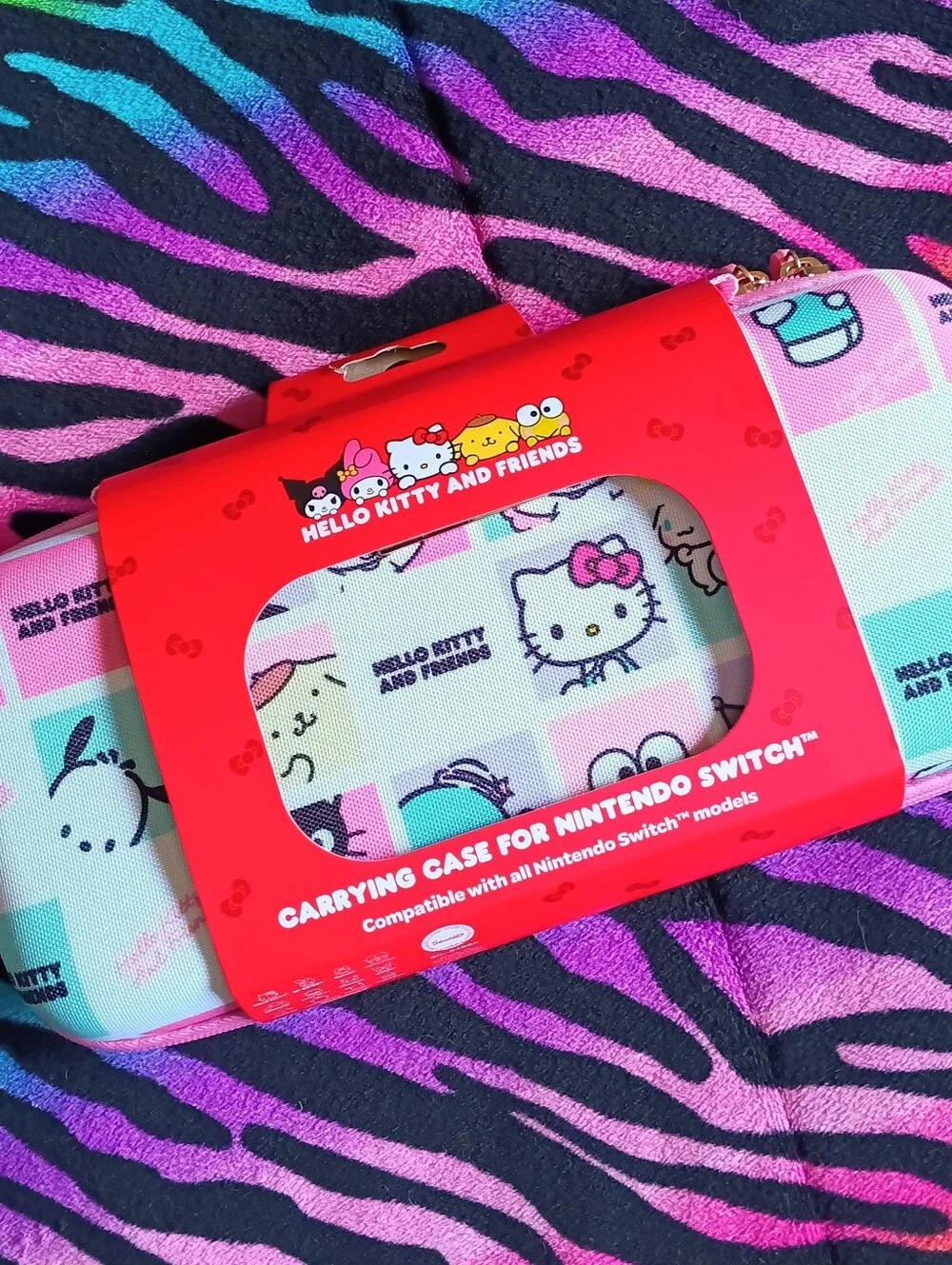 🩷 Sonix Sanrio Hello Kitty & Friends Hard Travel Case Nintendo Switch Lite OLED
